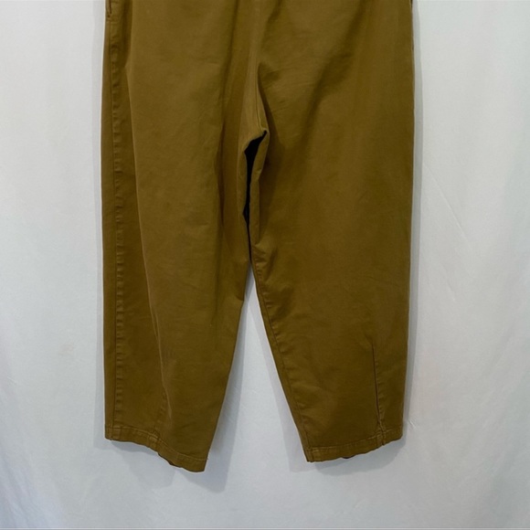 TOAST Twill Easy Pleated Barrel Balloon Leg High Rise Trouser Pants - Picture 7 of 9